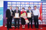 Nữ doanh nhân Công ty XNK Thái Việt là ai mà gây chú ý tại sự kiện Top 10 Thương hiệu Mạnh ASean 2022