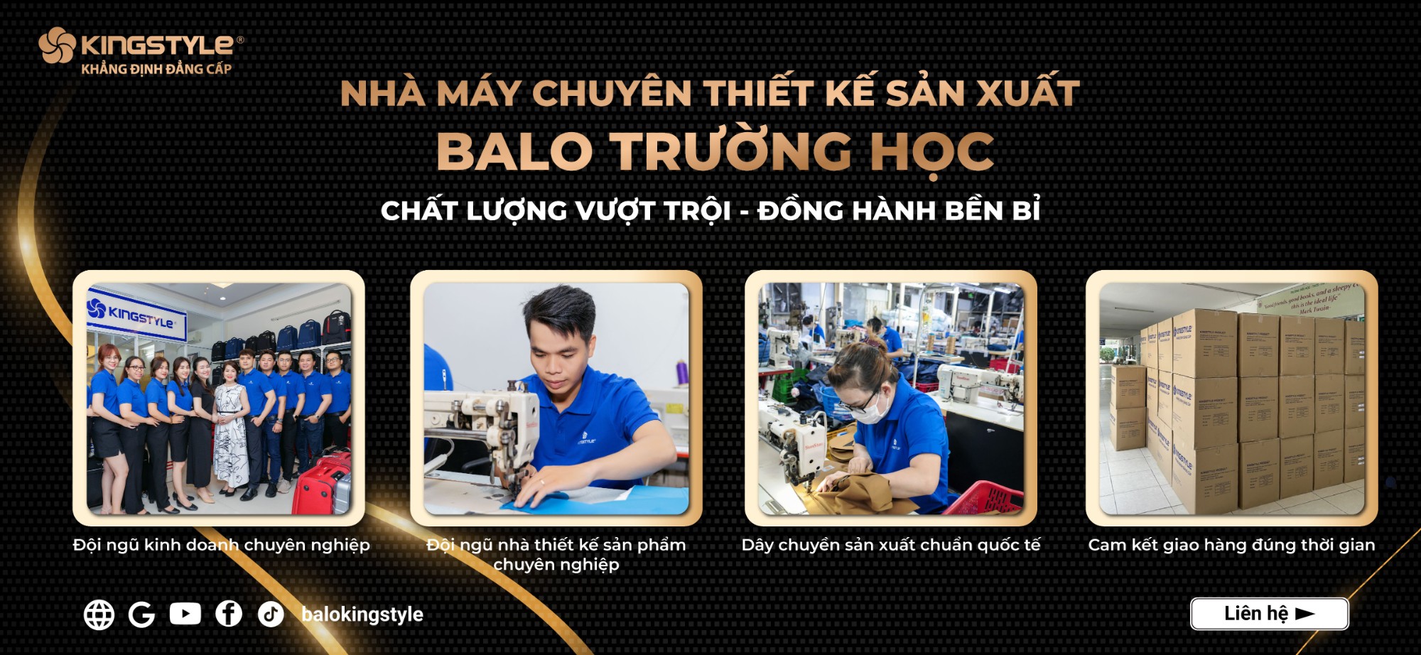 Xưởng May Balo Túi Xách Kingstyle