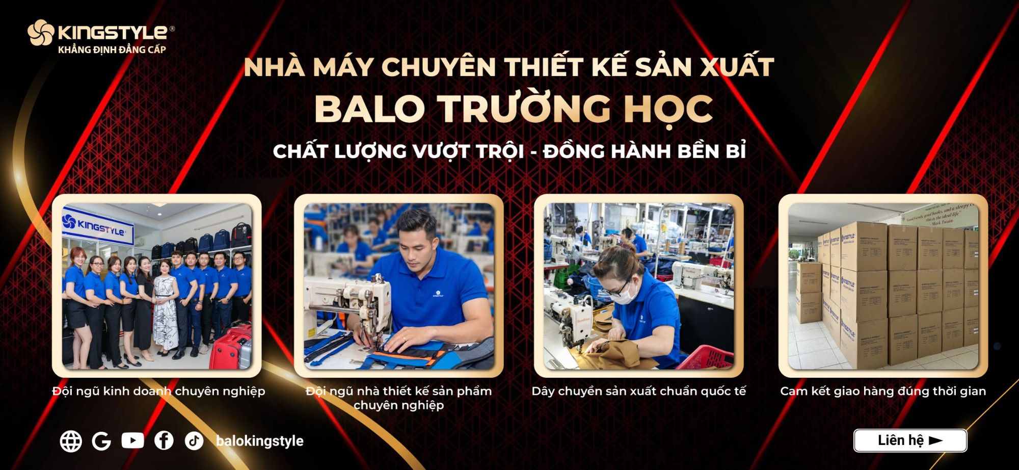 Xưởng May Balo Túi Xách Kingstyle